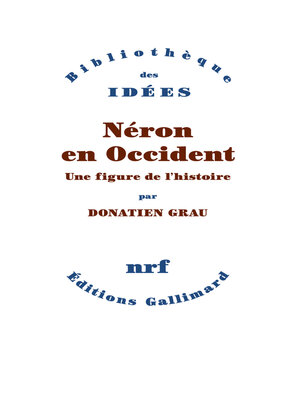 cover image of Néron en Occident. Une figure de l'histoire